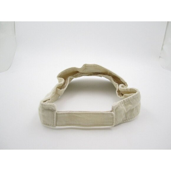 Virginia Beach Ocean Wave Embroidered Adjustable Sun Visor Hat (B) Made in USA - Picture 4 of 6